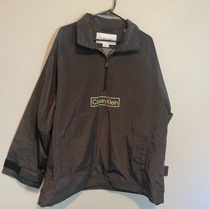 STEAL!!! Calvin Klein Windbreaker | Black & Green | Water-Repellant |